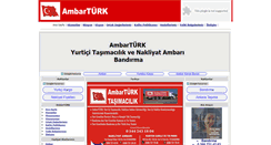 Desktop Screenshot of ambarturk.com