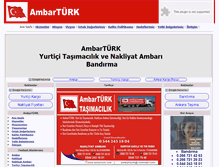 Tablet Screenshot of ambarturk.com